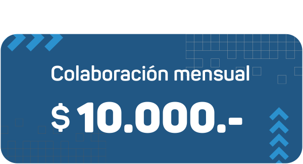 Colaboración Mensual $10.000.-