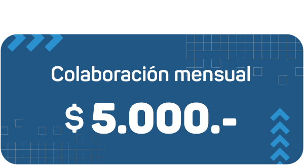 Colaboración Mensual $5.000.-